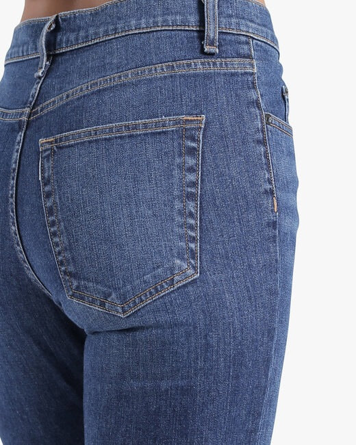 Dark Vintage Mid-Rise Skinny Jeans