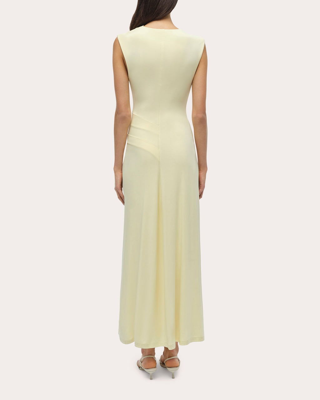 Acacia Draped Jersey Maxi Dress