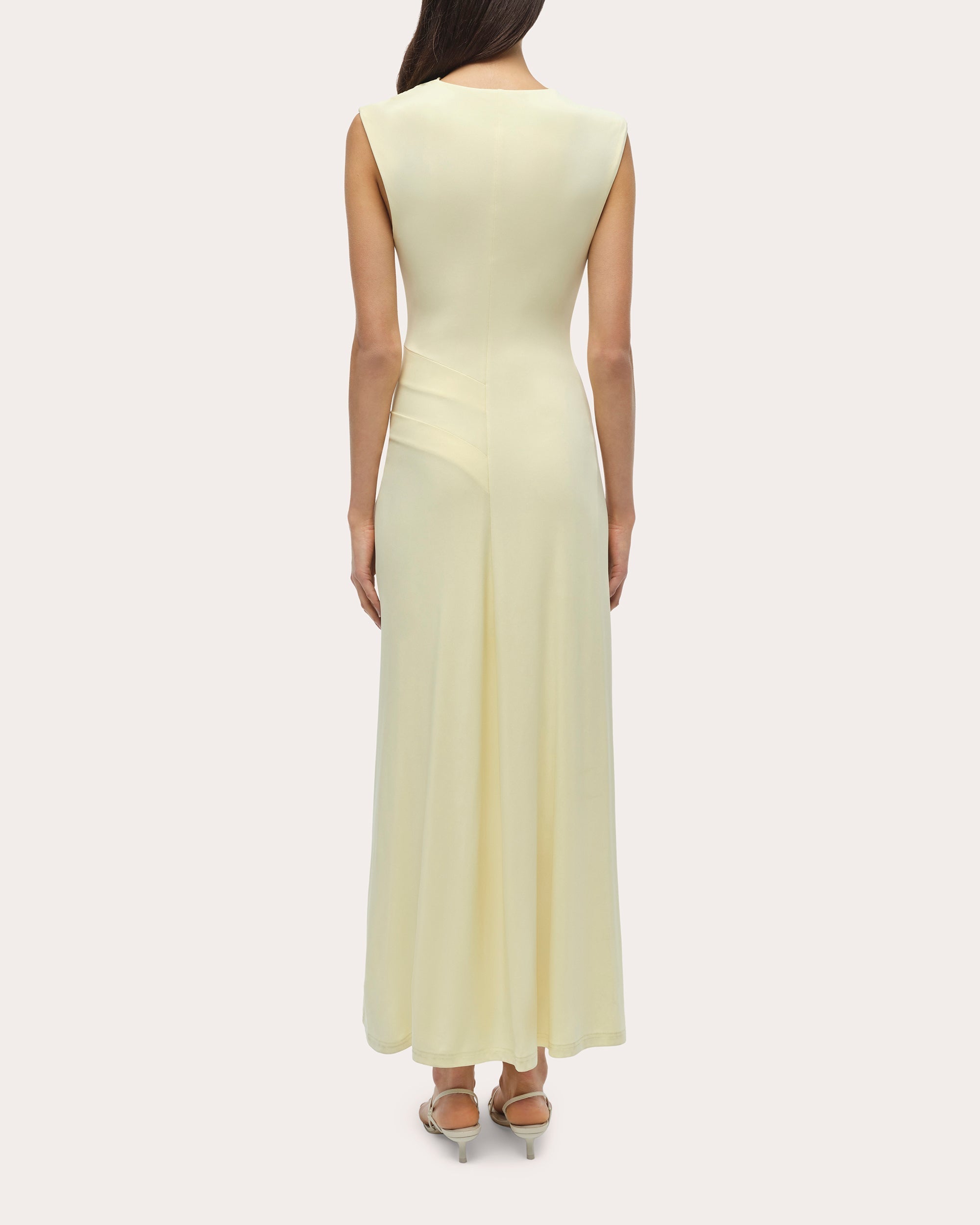Acacia Draped Jersey Maxi Dress