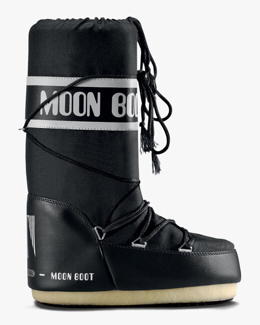 Black Nylon Moon Boot