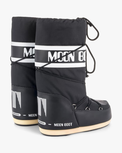 Black Nylon Moon Boot