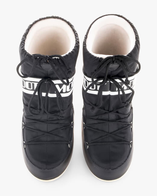 Black Nylon Moon Boot