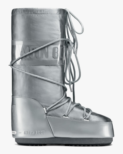 Silver Glance Moon Boot