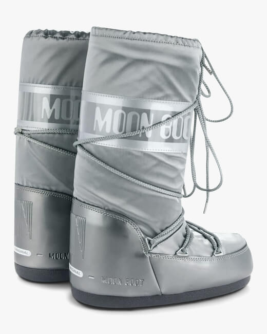 Silver Glance Moon Boot