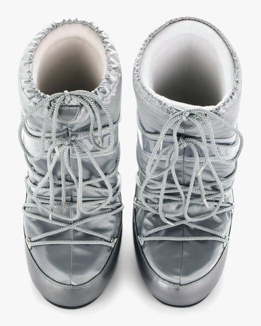 Silver Glance Moon Boot