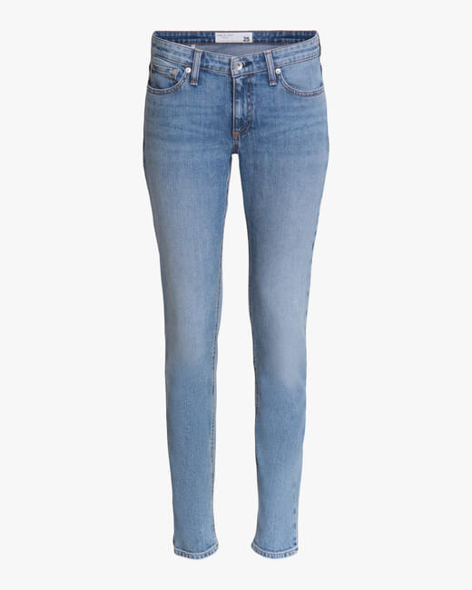 Dre Low-Rise Slim Boyfriend Jeans