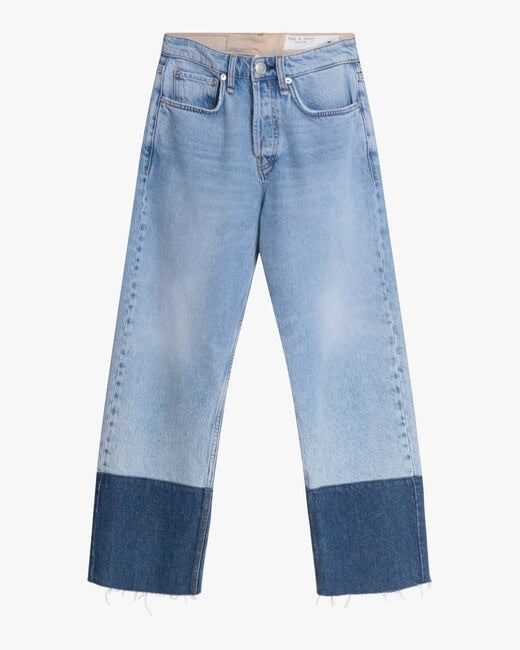 Maya High-Rise Ankle Straight Jeans