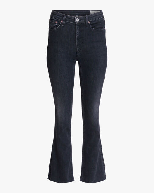 Nina High-Rise Ankle Flare Jeans
