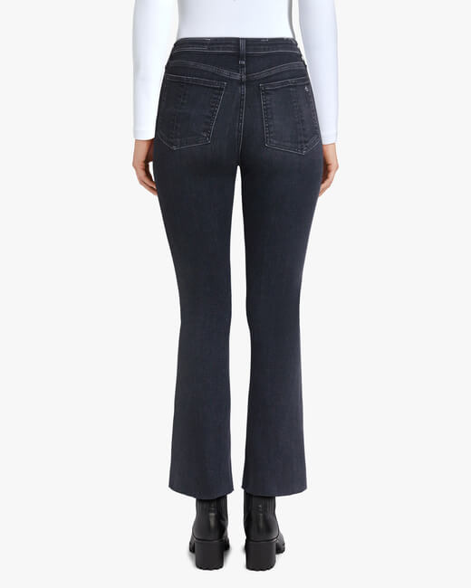 Nina High-Rise Ankle Flare Jeans