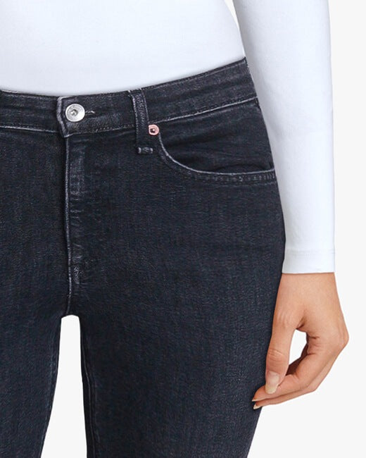 Nina High-Rise Ankle Flare Jeans