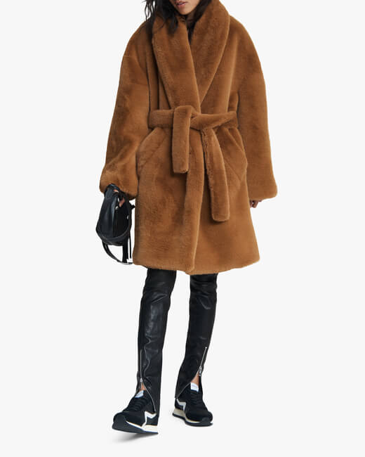 Bijou Faux Fur Coat