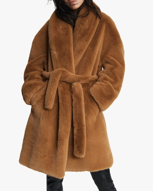 Bijou Faux Fur Coat