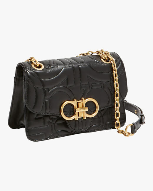 Quilted Gancini Bag