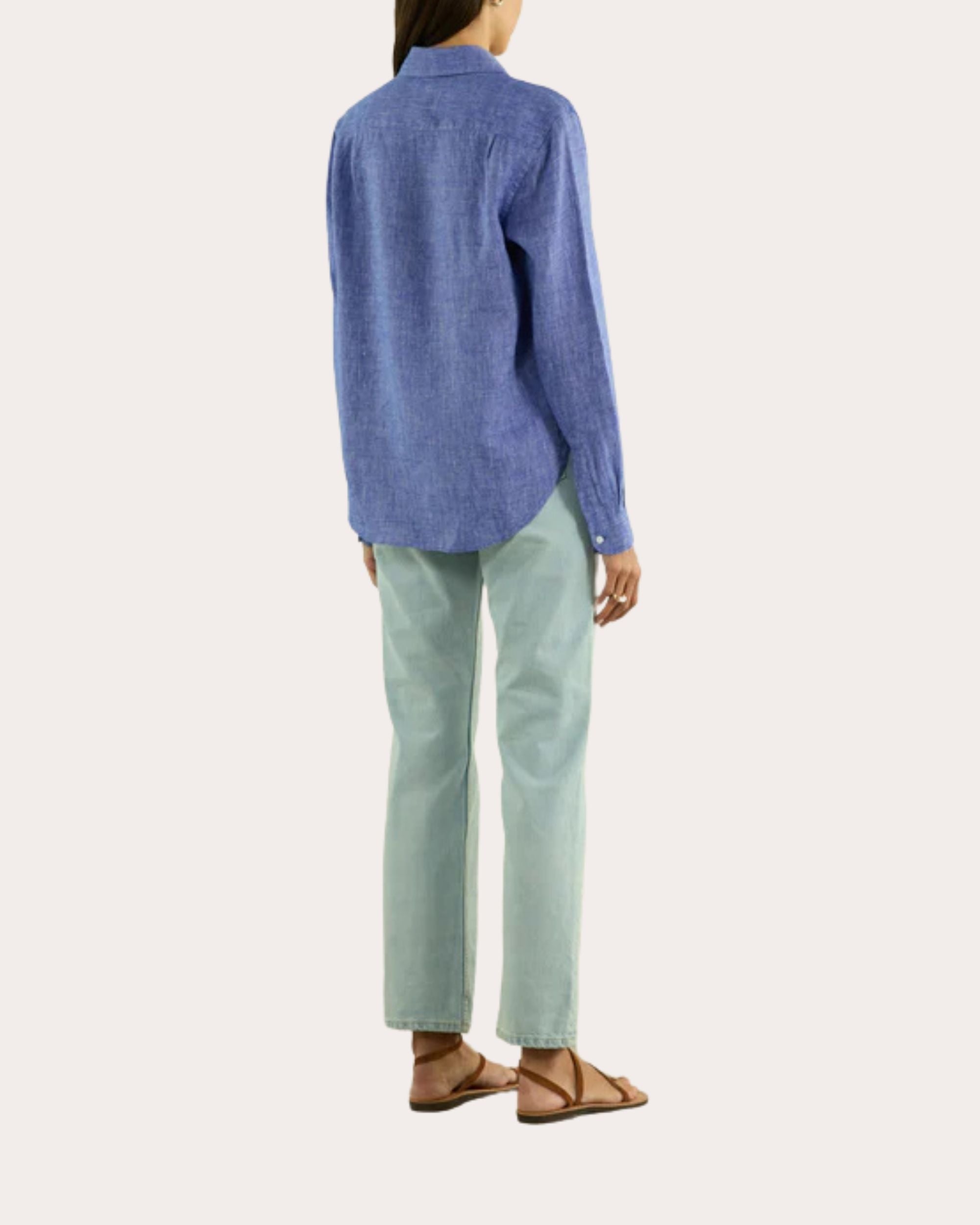 The Classic Linen Button-Up Shirt