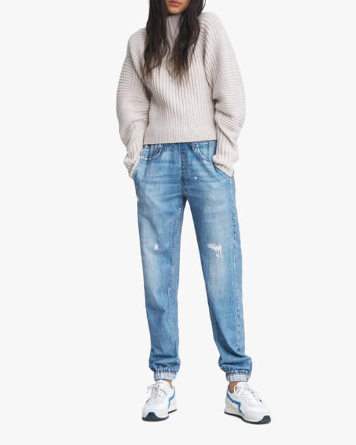 Miramar Relaxed Denim Sweatpant Joggers