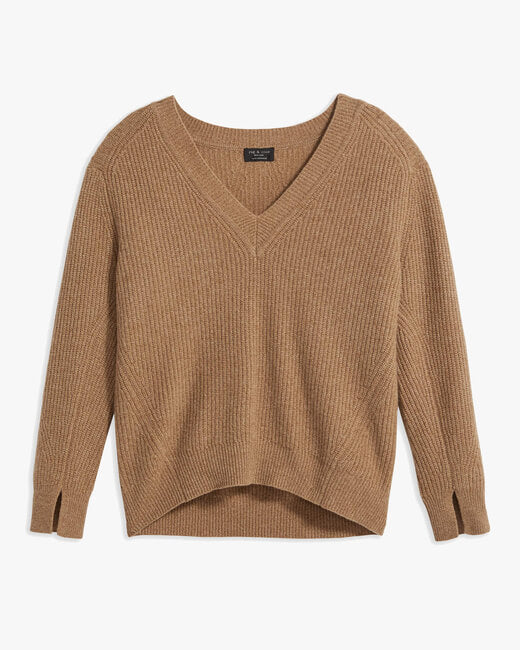 Pierce Cashmere V Neck Sweater