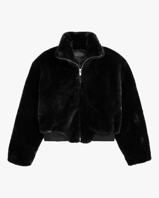 Kacy Faux Fur Bomber