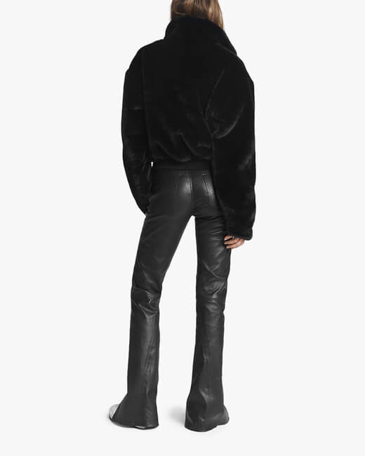Kacy Faux Fur Bomber