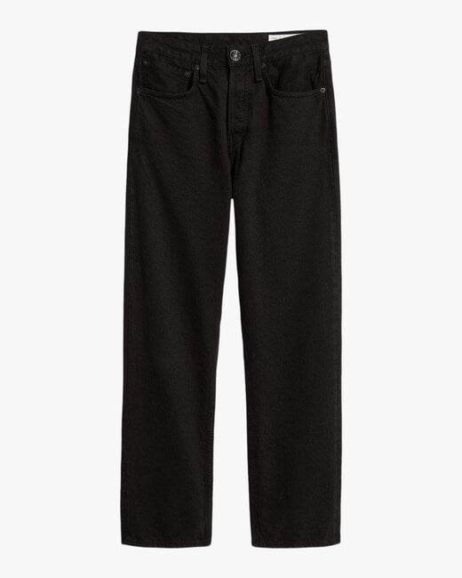 Maya High-Rise Ankle Straight Jeans