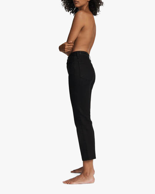Maya High-Rise Ankle Straight Jeans