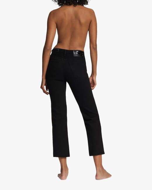 Maya High-Rise Ankle Straight Jeans