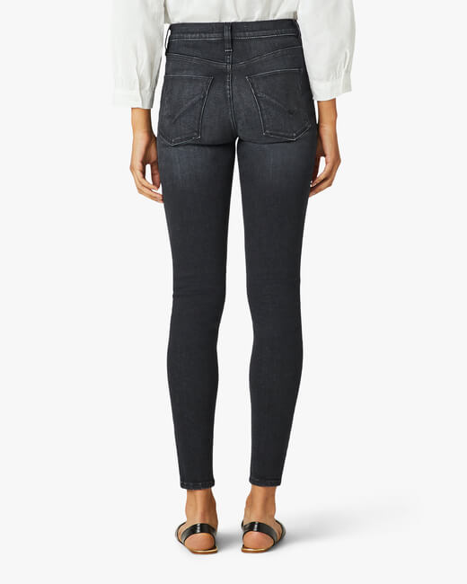 Barbara High-Rise Super-Skinny Ankle Jeans
