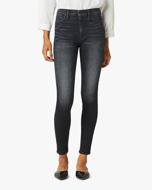 Barbara High-Rise Super-Skinny Ankle Jeans