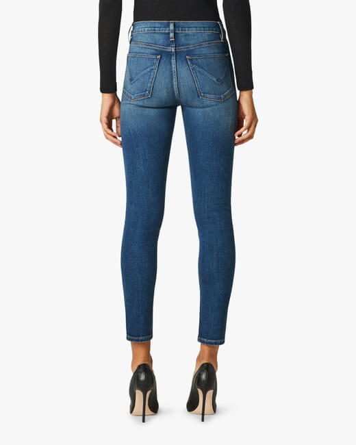 Barbara High-Rise Super-Skinny Ankle Jeans