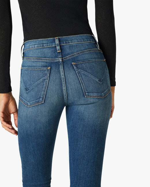 Barbara High-Rise Super-Skinny Ankle Jeans