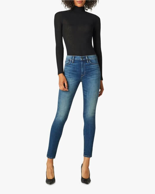 Barbara High-Rise Super-Skinny Ankle Jeans