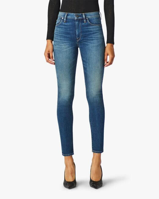 Barbara High-Rise Super-Skinny Ankle Jeans