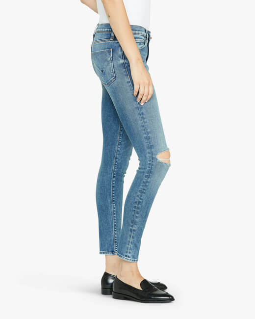 Nico Mid-Rise Super-Skinny Ankle Jeans