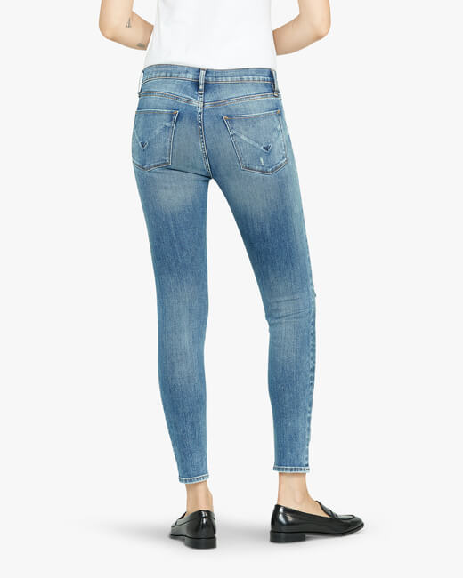 Nico Mid-Rise Super-Skinny Ankle Jeans