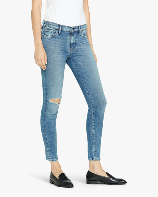 Nico Mid-Rise Super-Skinny Ankle Jeans