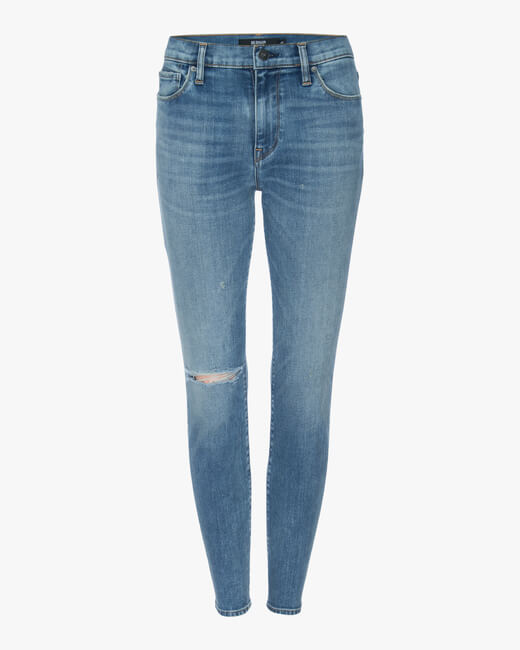 Nico Mid-Rise Super-Skinny Ankle Jeans