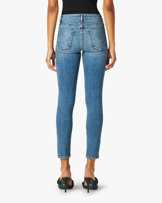 Nico Mid-Rise Super-Skinny Ankle Jeans