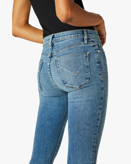 Nico Mid-Rise Super-Skinny Ankle Jeans