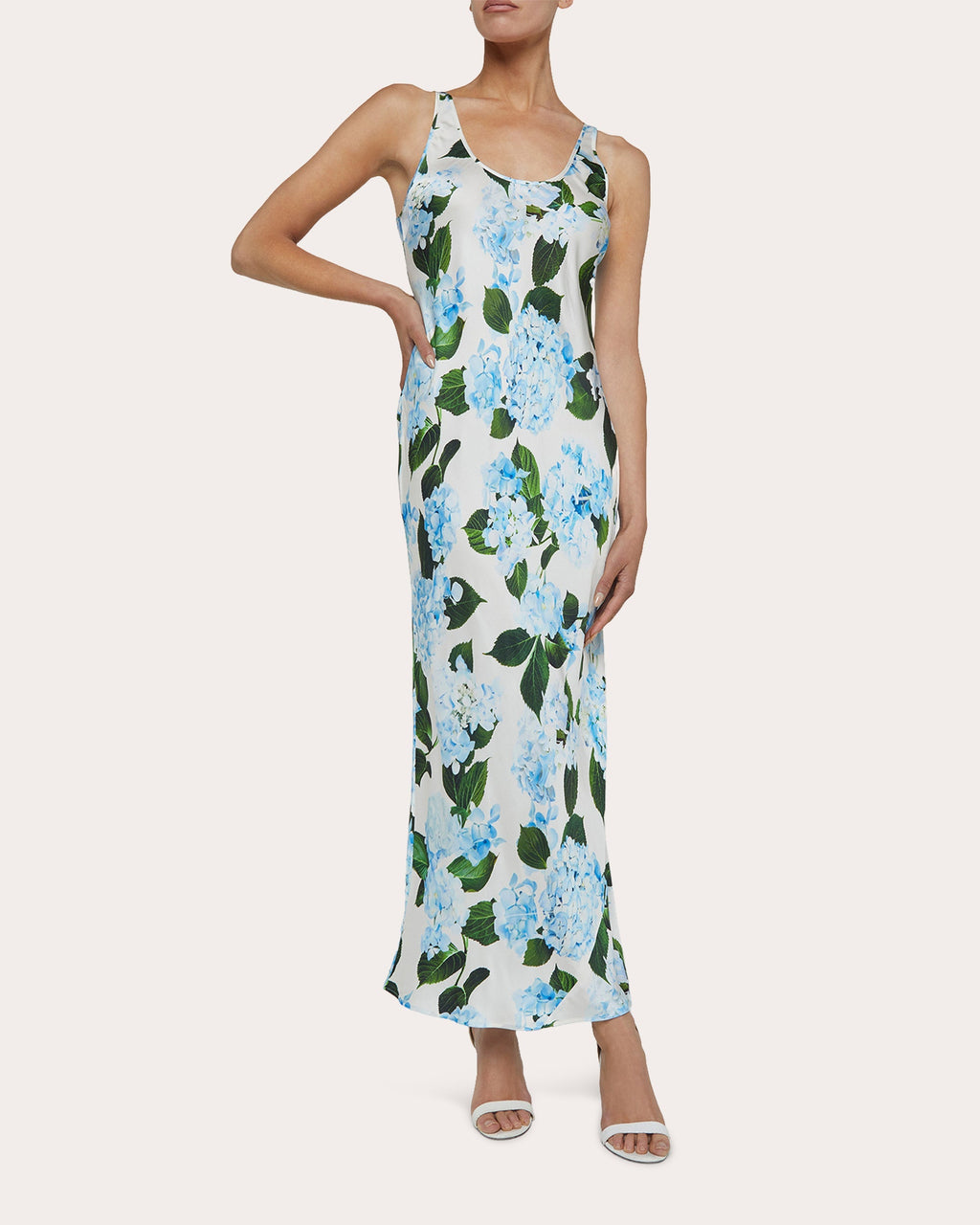 Akiya Satin Tank Dress