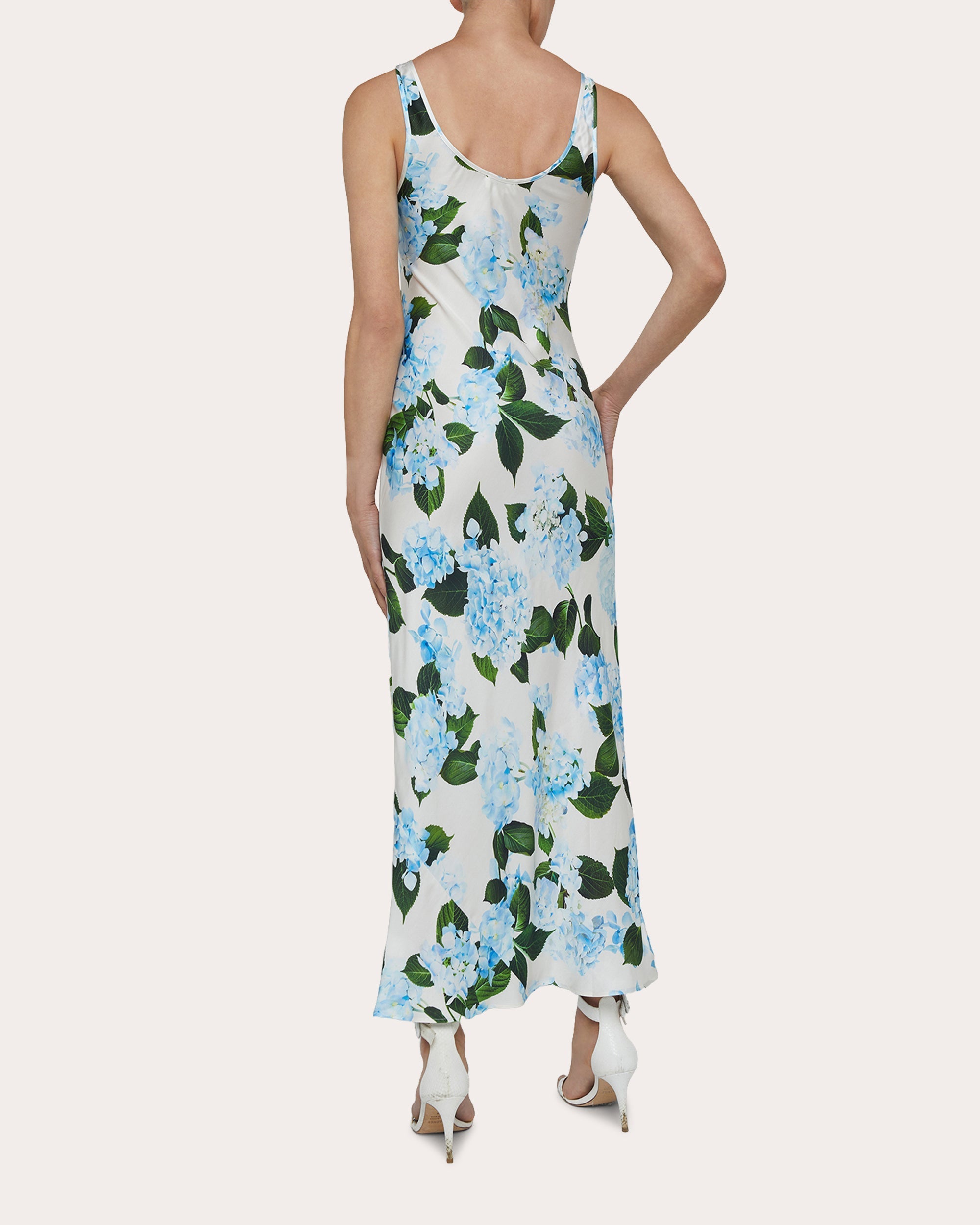 Akiya Satin Tank Dress