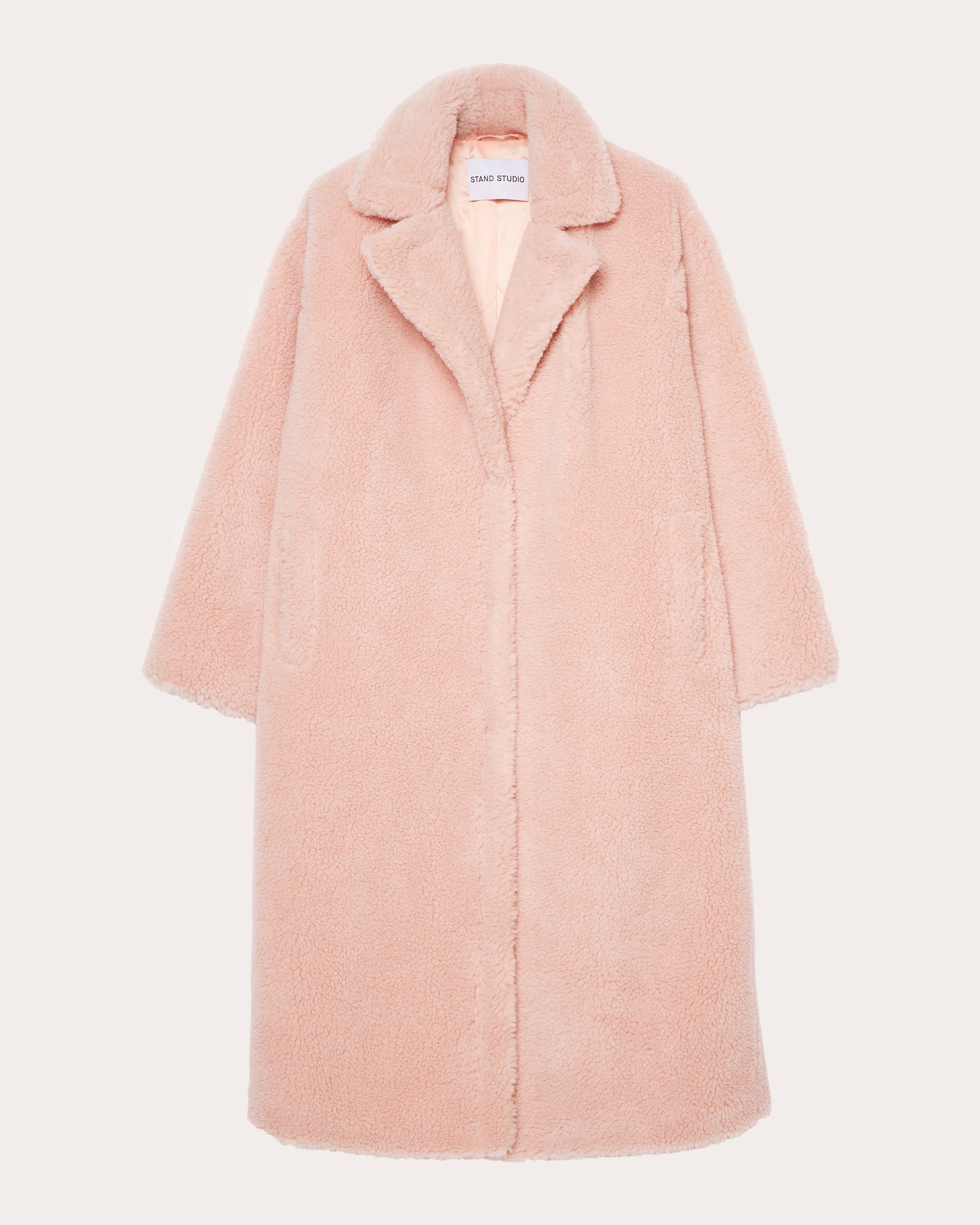 Maria Faux-Shearling Coat