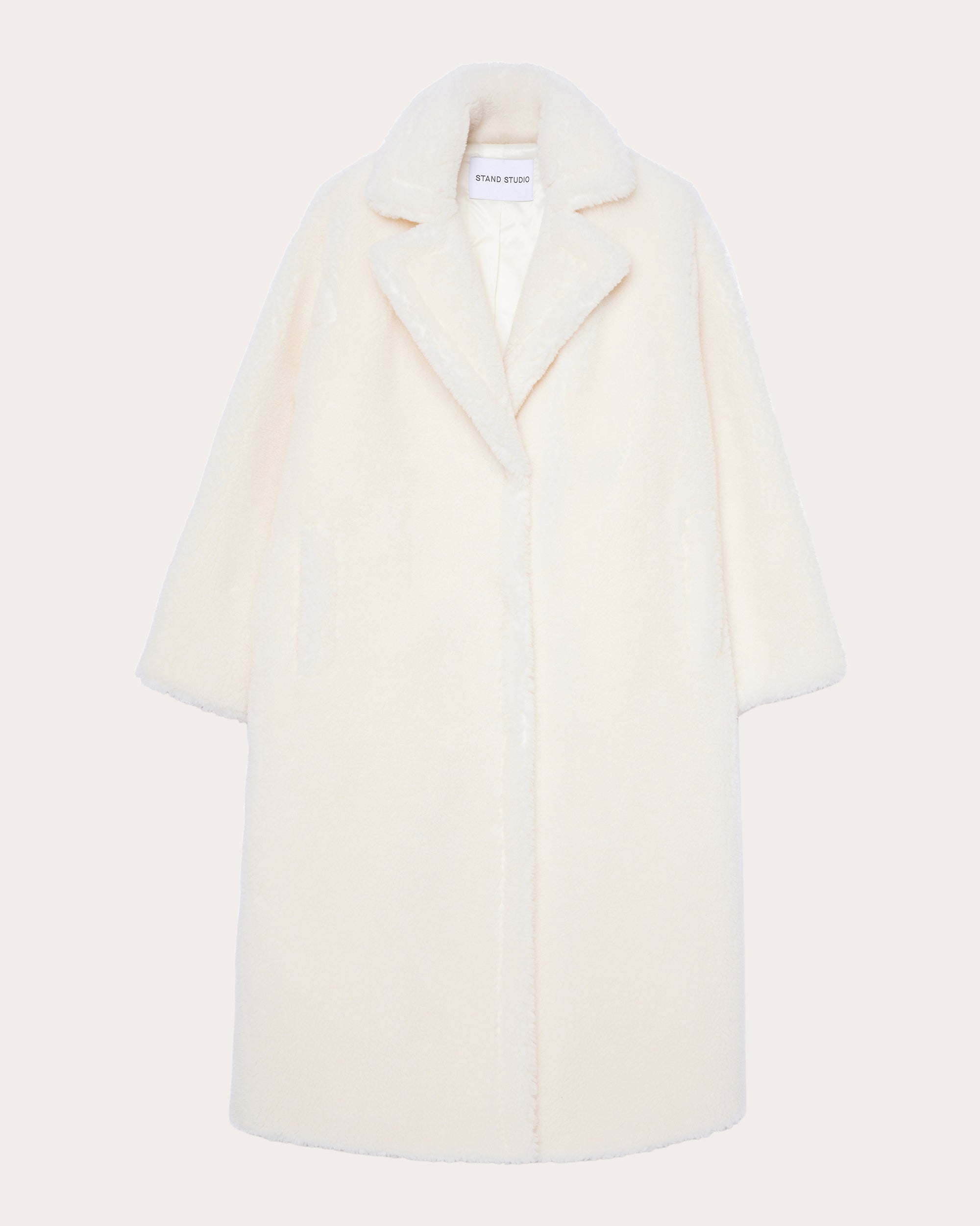 Maria Faux-Shearling Coat