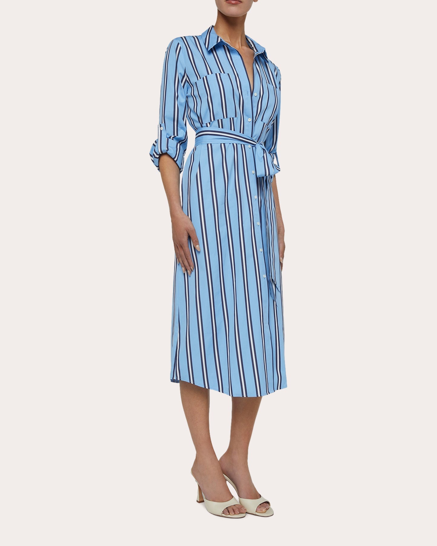 Jubilee Cotton Poplin Shirt Dress