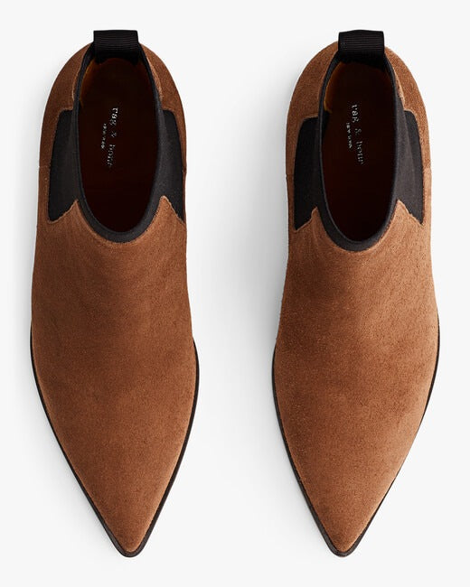 Brynn Suede Chelsea Boot