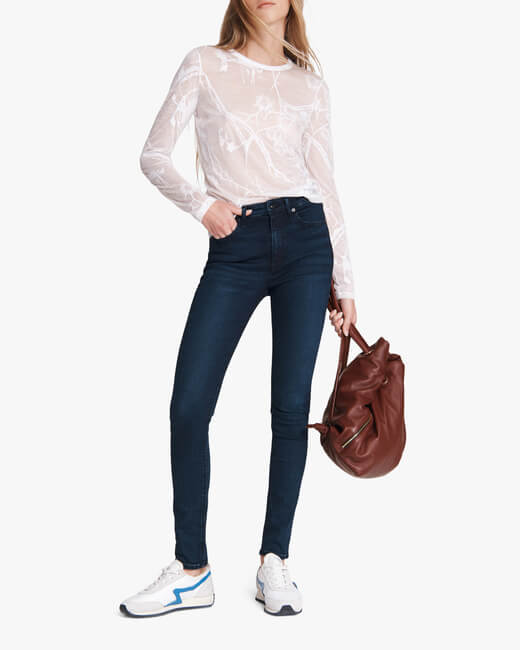 Valencia Floral Long-Sleeve top