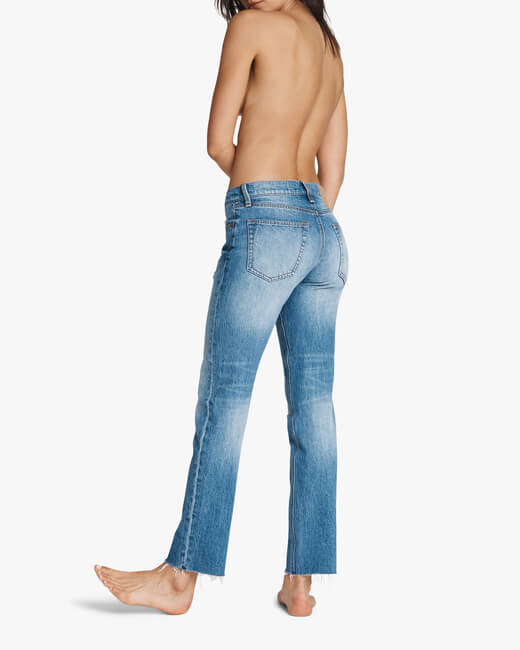 Rosa Mid-Rise Boyfriend Jeans