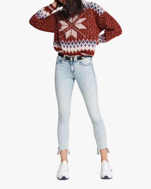 Cate Mid-Rise Ankle Skinny
