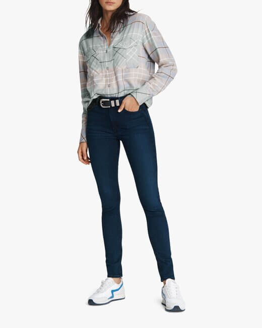 Nina High-Rise Skinny Jeans