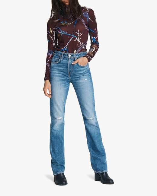 Maya High-Rise Boot Jeans