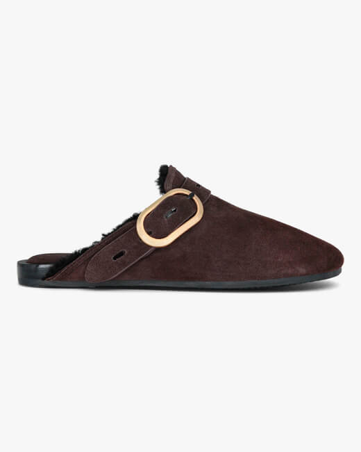 Ansley Shearling Slide
