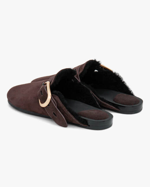 Ansley Shearling Slide
